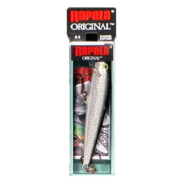 Rapala Original Floating Minnow 09 Fishing Lure 3.5  3/16oz Silver