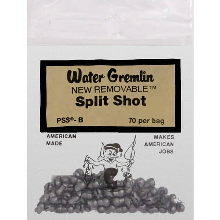 Water Gremlin Company PSS-B Removable Split-Shot 70Pc  Multi  One Size