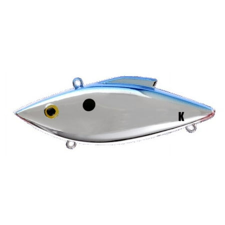 Bill Lewis Rat-L-Trap 1/2Oz Chrome Black Back