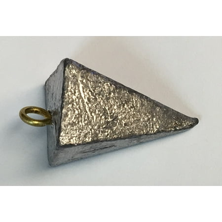 Bullet Weights® WPY3-24 Lead Pyramid Sinker Size 3 oz Fishing Weights