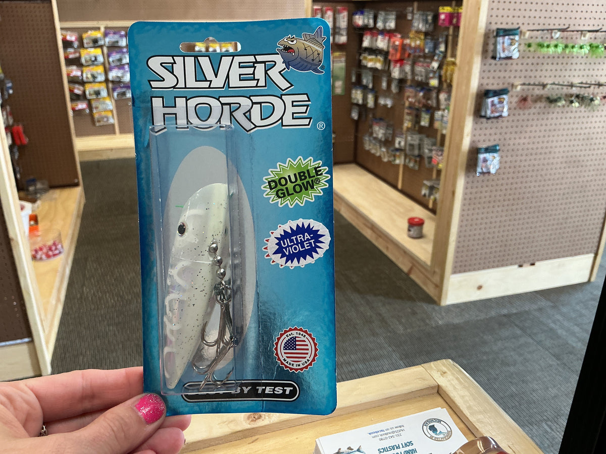 Silver Horde Super plug UV Glow/White Lightning
