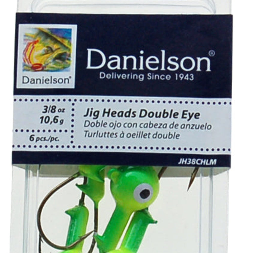 Danielson Jighead 1/8 Oz Chartreuse