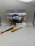 Tracer Shad 3" #5 Updated Painted Perch image 0