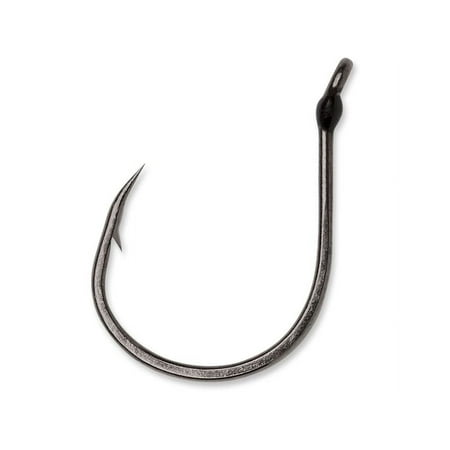 VMC Wacky Hook #2 Black Nickel 6PK