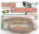 K&E Tackle Original Bass Stopper Worm Fishing Lure  Natural  5 1/2