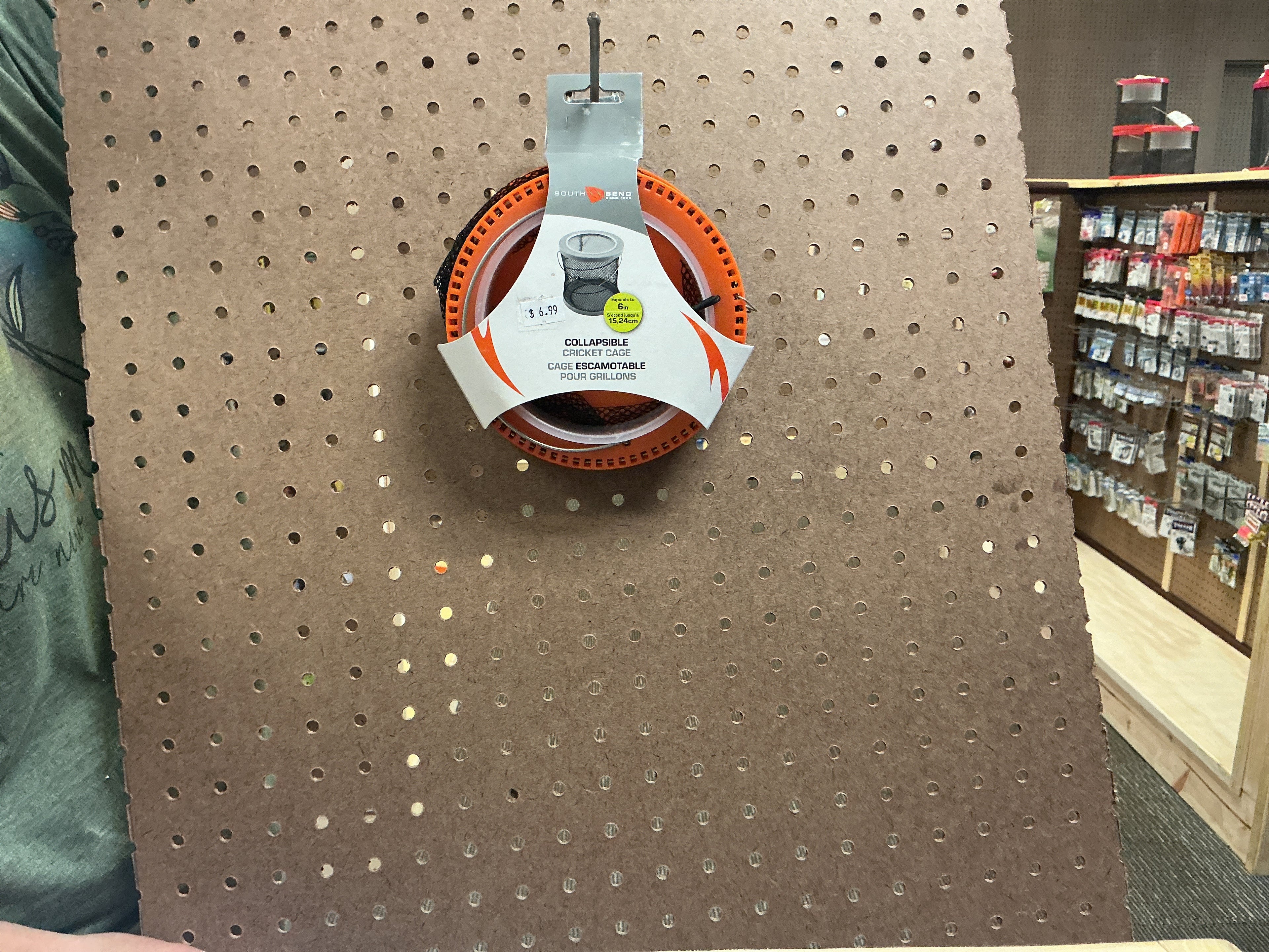 South Bend Collapsible Cricket Basket