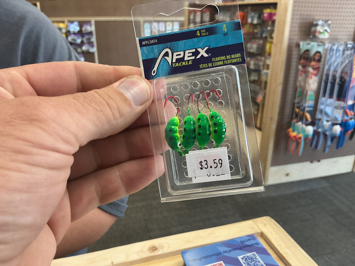 Apex tackle floating jig head