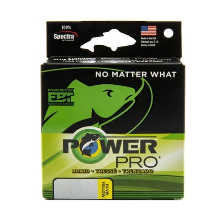 PowerPro Braided Fishing Line  8Lb X 150Yd Ylw  [21100080150Y]