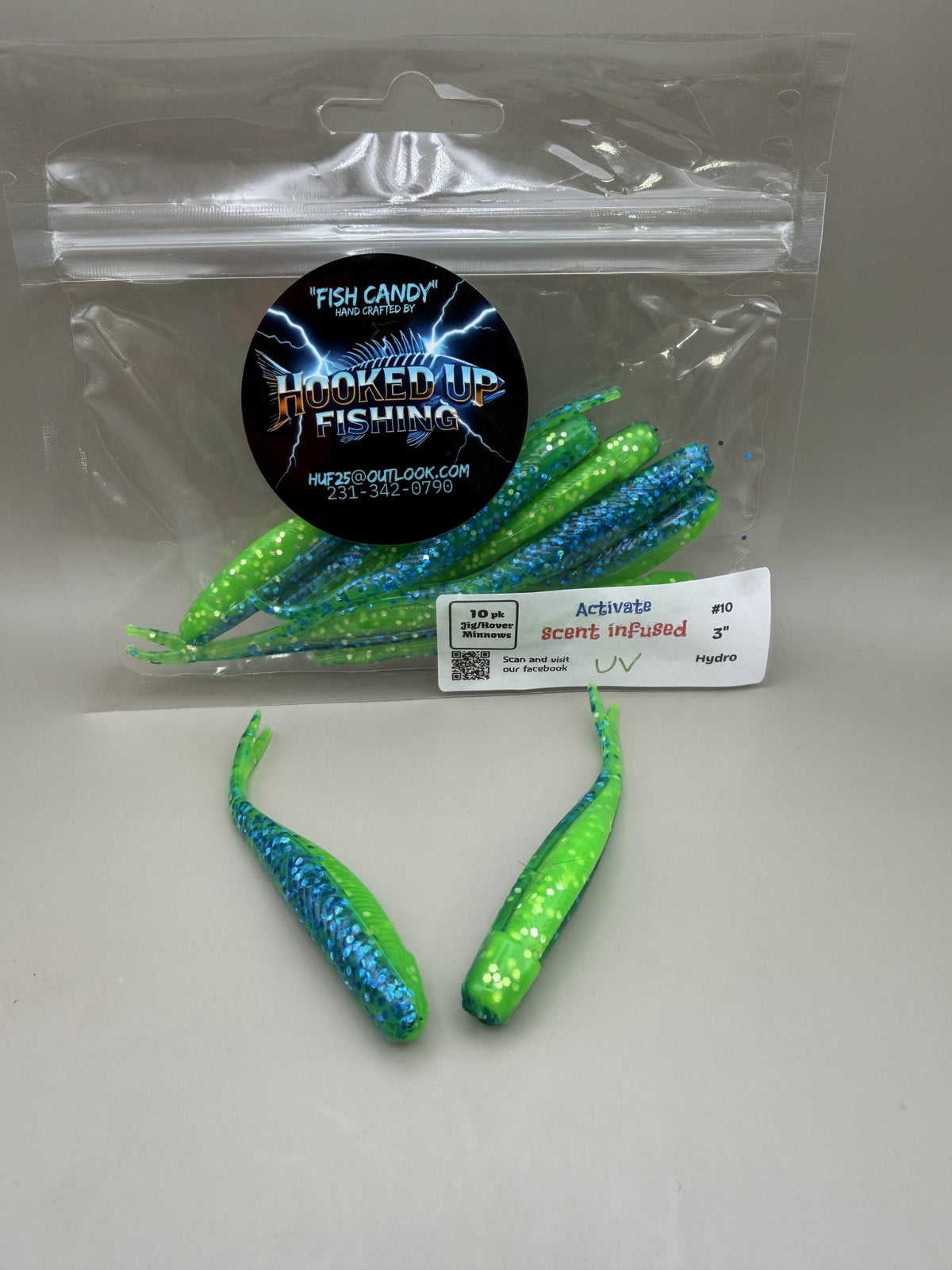 Tracer Shad 3" #10 Hydro image 0