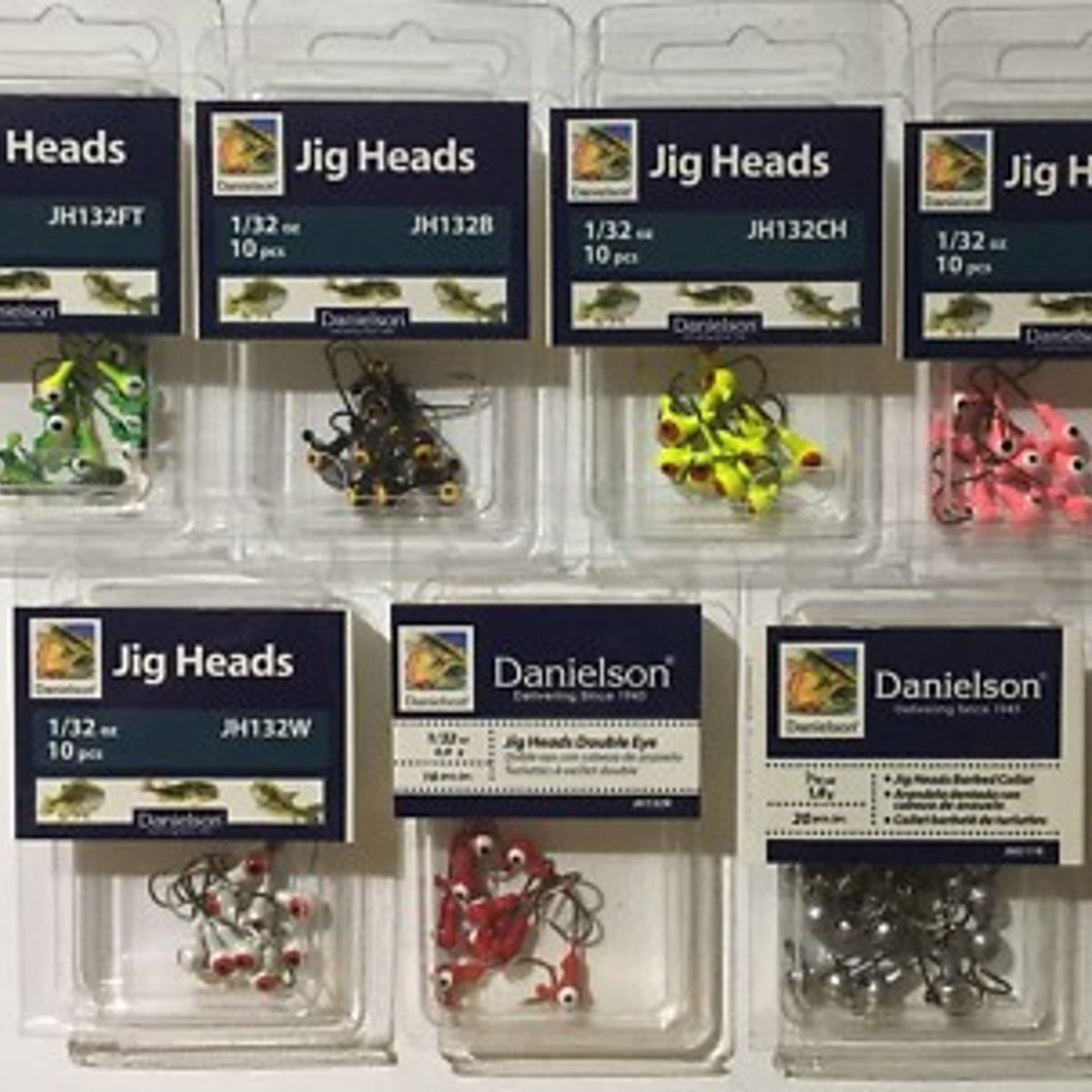 Danielson Jighead 1/8 Oz Chartreuse