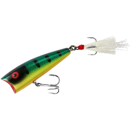 Rebel Pro Pop-R Plus Topwater Red Eye Perch 2 1/2  1/4 oz.