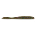 Berkley PowerBait® MaxScent Flat Worm Finesse Fishing Bait  Green Pumpkin Party  3.6in | 9cm  Irresistible Scent & Flavor  Versatile Profile  Ideal for Drop Shot Presentation
