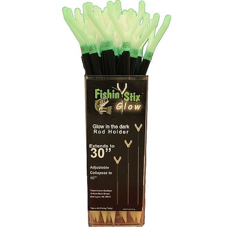 Fishin Stix Glow Extendable Rod Holder, 24pc Display
