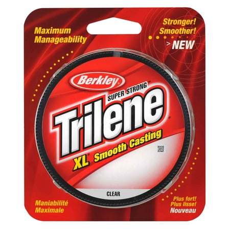 Berkley Trilene® XL® Monofilament Fishing Line  Clear  6 lb Test Strength  330 yd