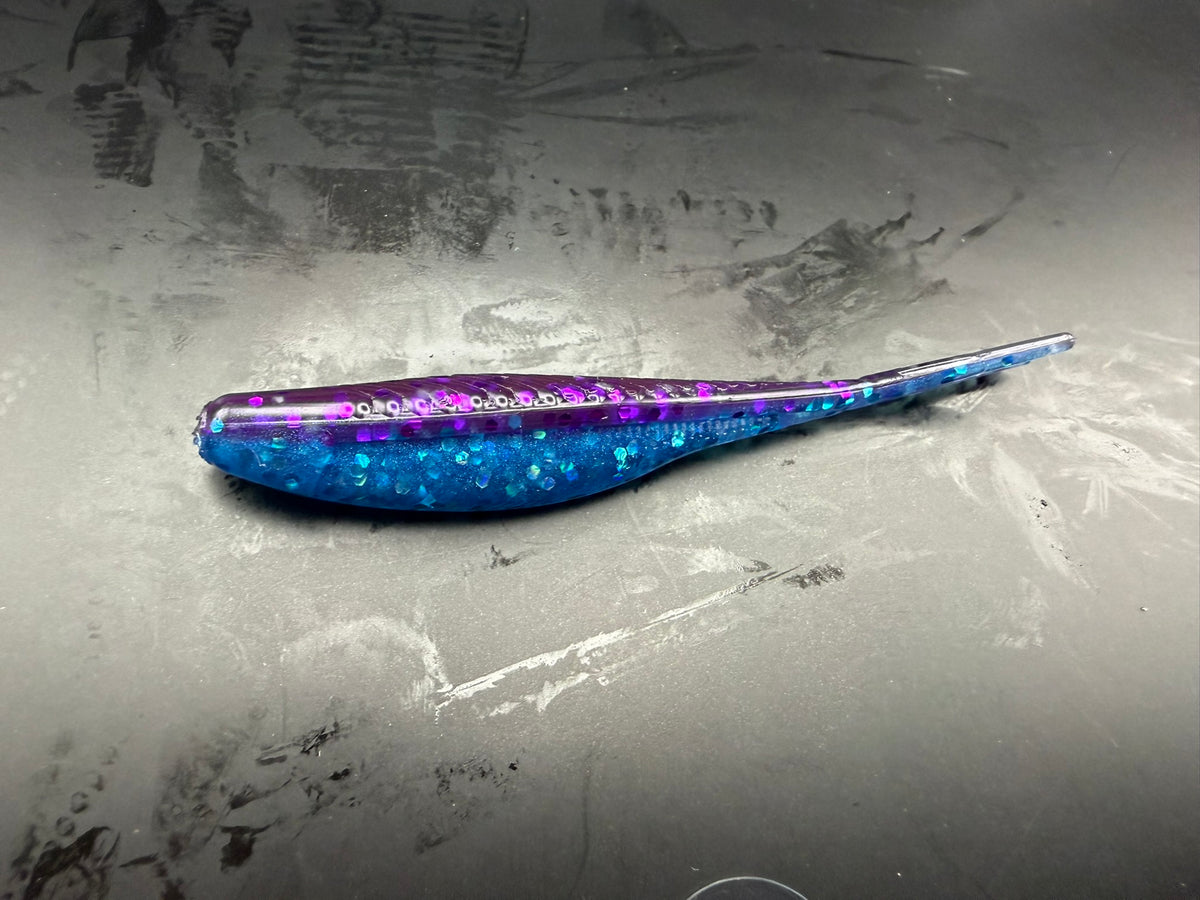 Tracer shad 4" - Blurple image