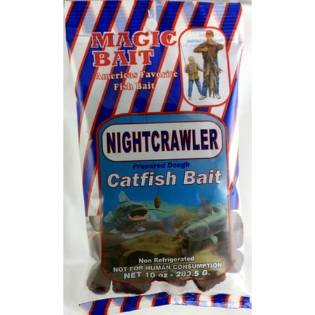 Magic Bait Nightcrawler Catfish Dough Bait  10 oz