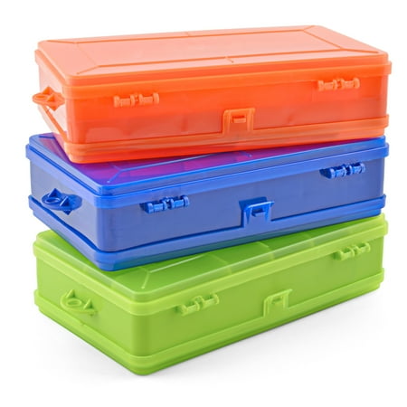 Worm Gear Multipurpose Tackle/Utility Box Fishing Equipment  Random Color