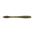 Berkley PowerBait® MaxScent Flat Worm Finesse Fishing Bait  Green Pumpkin/Watermelon  4.5in | 11cm  Irresistible Scent & Flavor  Versatile Profile  Ideal for Drop Shot Presentation