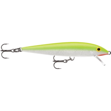 Rapala Original Floater Jerkbait 13 Silver Fluorescent Chartreuse