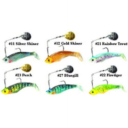 Northland Tackle Mimic Minnow Spin  Spin Jig and Tail  Freshwater  Bluegill