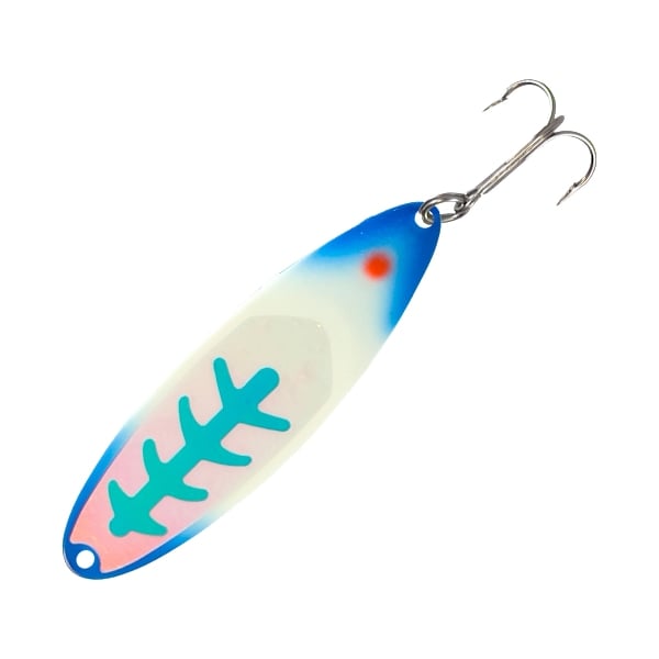 81574695 Moon Master RV Trolling Spoon Lure, Blue Jeans - 4 in. - 0.62 oz