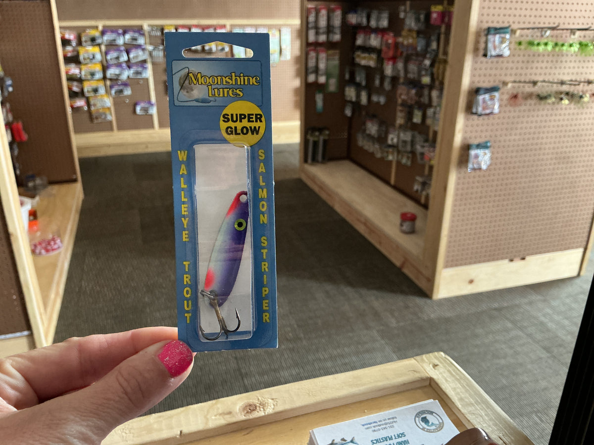 Moonshine lures jigging spoon Red Grape