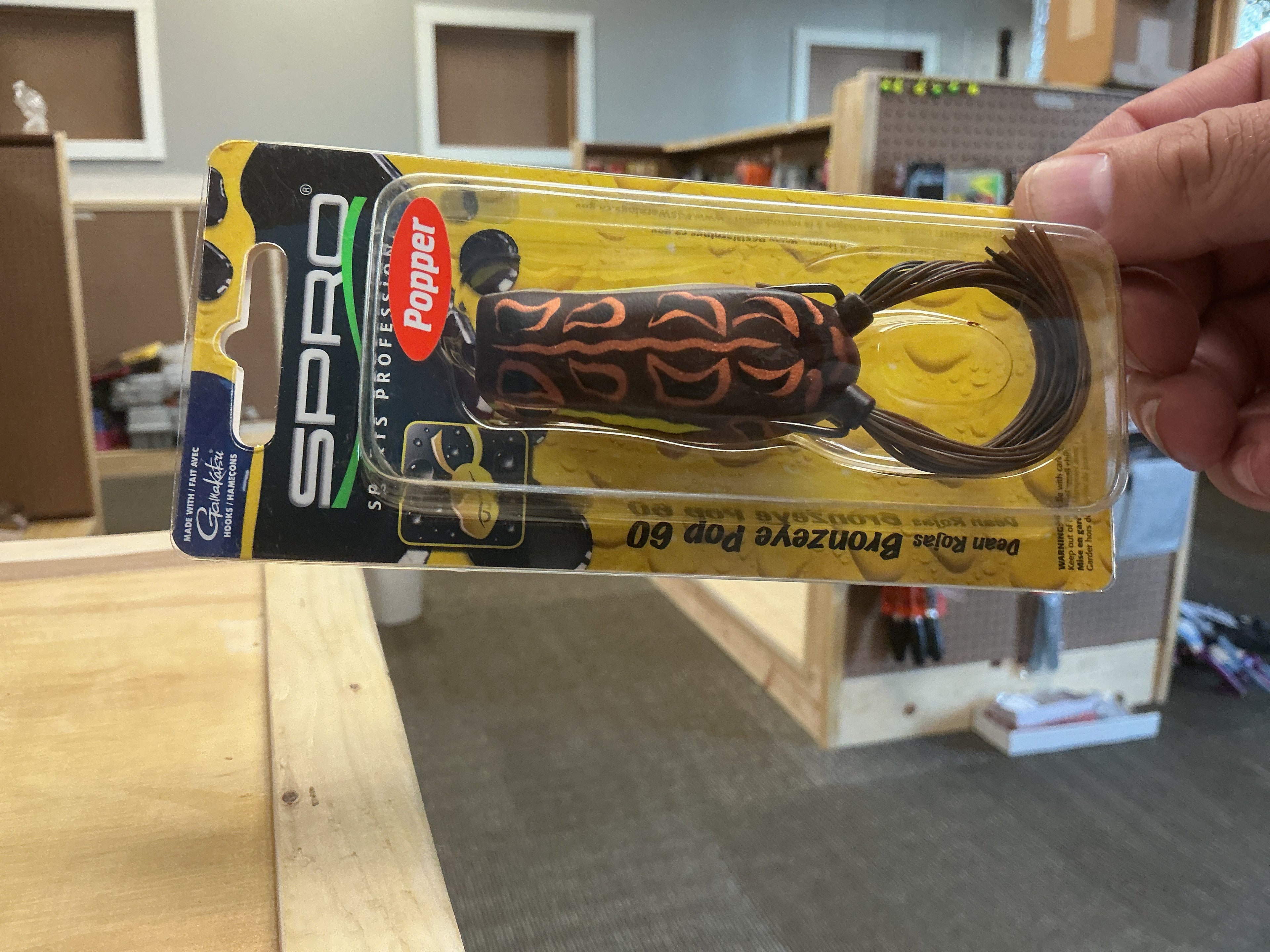 Spro frog natural red