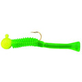 Cubby 5004 Mini-Mite Jig 1 1/2  1/32 oz Size 8 Hook Yellow And Green