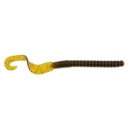 Berkley PowerBait® Power Worm Fishing Bait  Green Pumpkin  7in