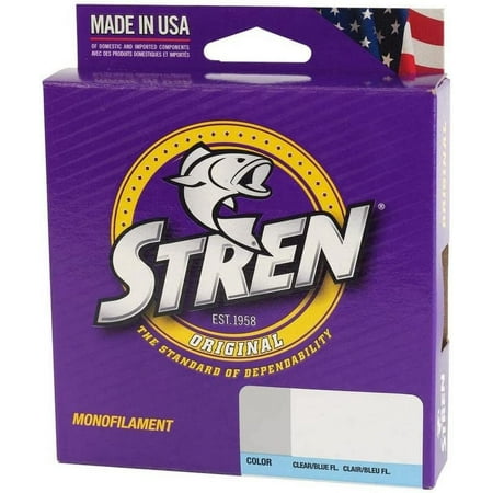 Stren Original® Monofilament Fishing Line  Clear  8 lb Test Strength  330 yd