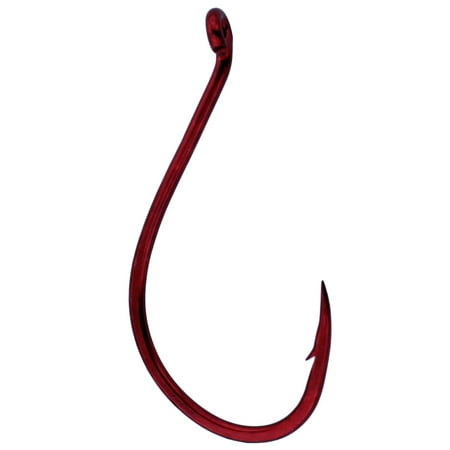Gamakatsu Octopus Light Wire Red Saltwater Fishing Hook 6  10 Count