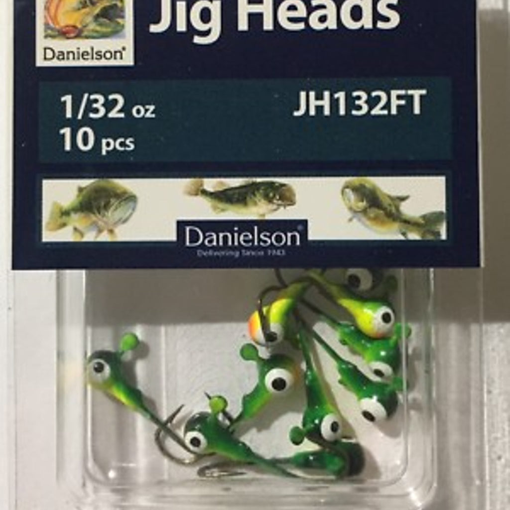 Danielson Jighead 1/8 Oz Chartreuse