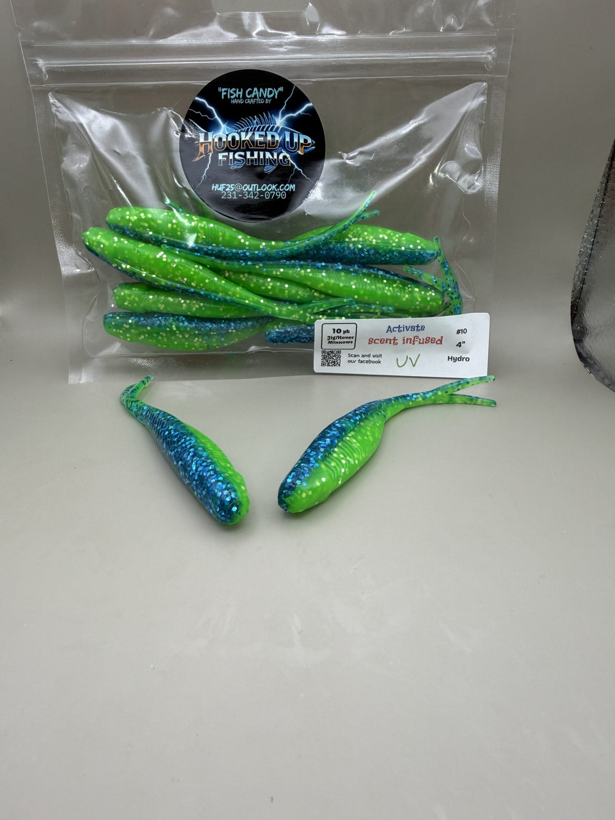 Tracer Shad 4" #10 Hydro image 0