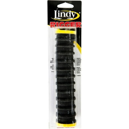 Lindy Rigger Fishing Lure Accessory Black Yellow