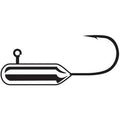 Gamakatsu 503409-1/8 Tube Jighead 1/8 oz Size 2 Hook Nickel Silver