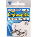 Gamakatsu 10 Pieces Black Octopus Hook  Size 4
