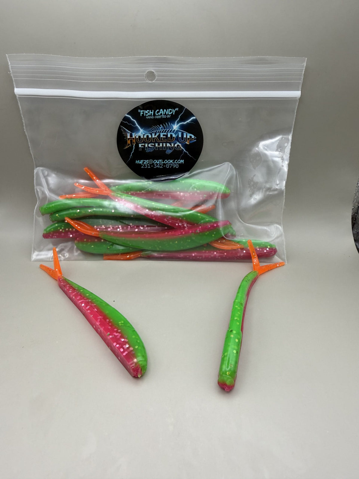 Jigging Minnow 4" #7 Watermelon image 0