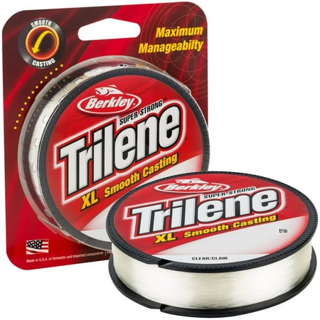 Berkley Trilene® XL® Monofilament Fishing Line  Clear  10 lb Test Strength  300 yd
