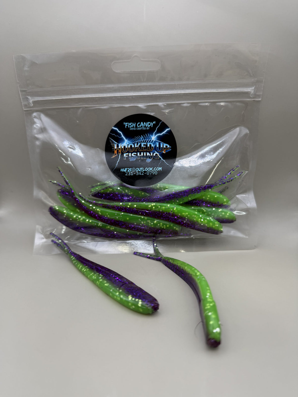 Jigging Minnow 4" #2 Violet Sneeze image 0