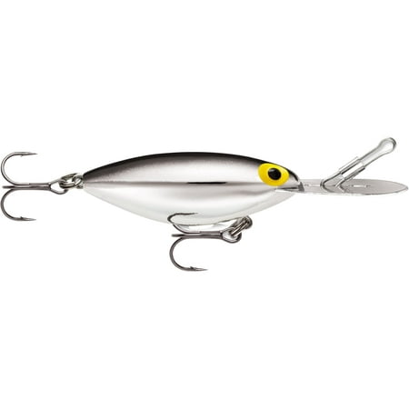 Storm Original Hot  N Tot 07 Crankbait Metallic Silver/Black Back