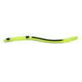 Kelly s Annealed Baits ST102-CB Striper 5.5  Action Worm Chartreuse/Black