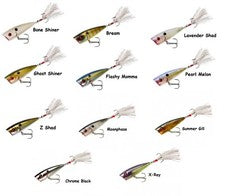Booyah Boss Pop 3" 3/8 oz. Popper Topwater - Choice of Colors