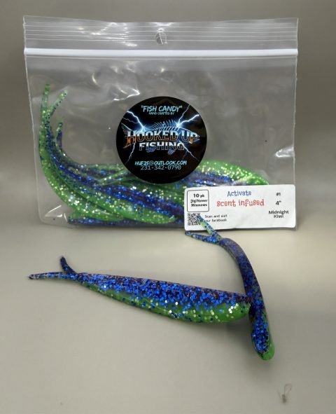 Jigging Minnow 4" #1 Midnight Kiwi