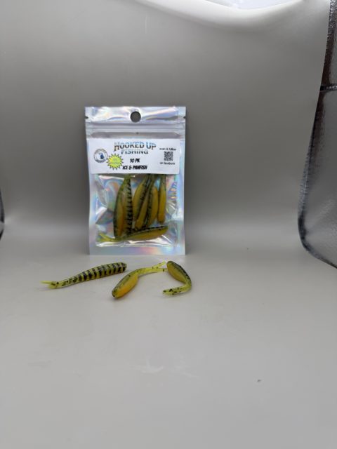 Tracer Shad 2" #5 Painted Perch