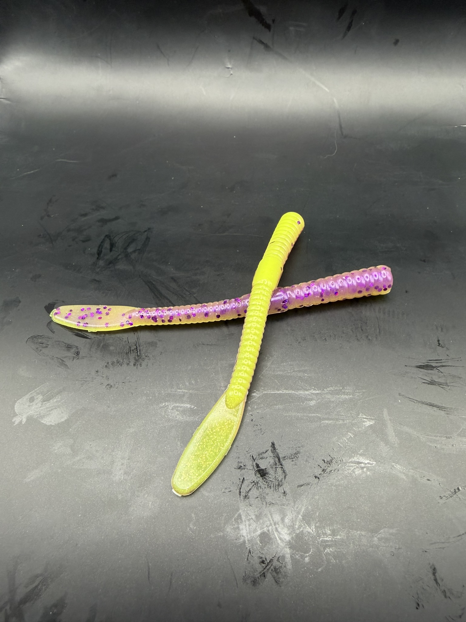 Paddle Tail Worm #6 The Gentleman (optional) tail