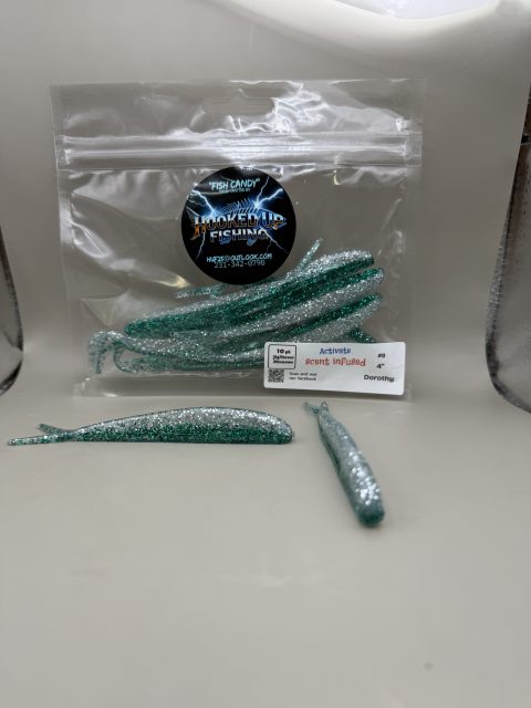 Jigging Minnow 4" #8 Dorothy (Optional) Tail