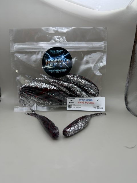 Tracer Shad 4" #9 The Count