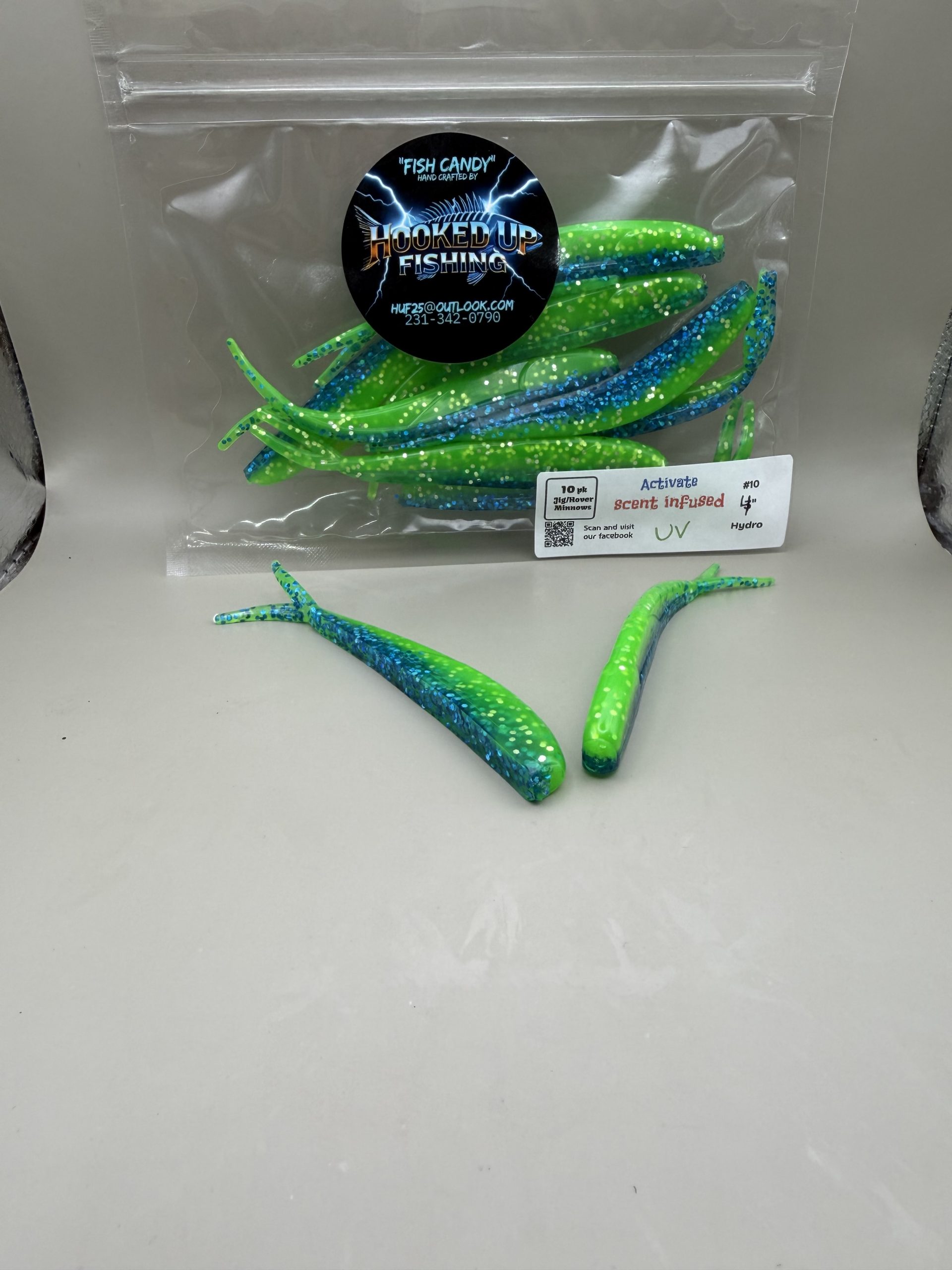 Jigging Minnow 4" #10 Hydro