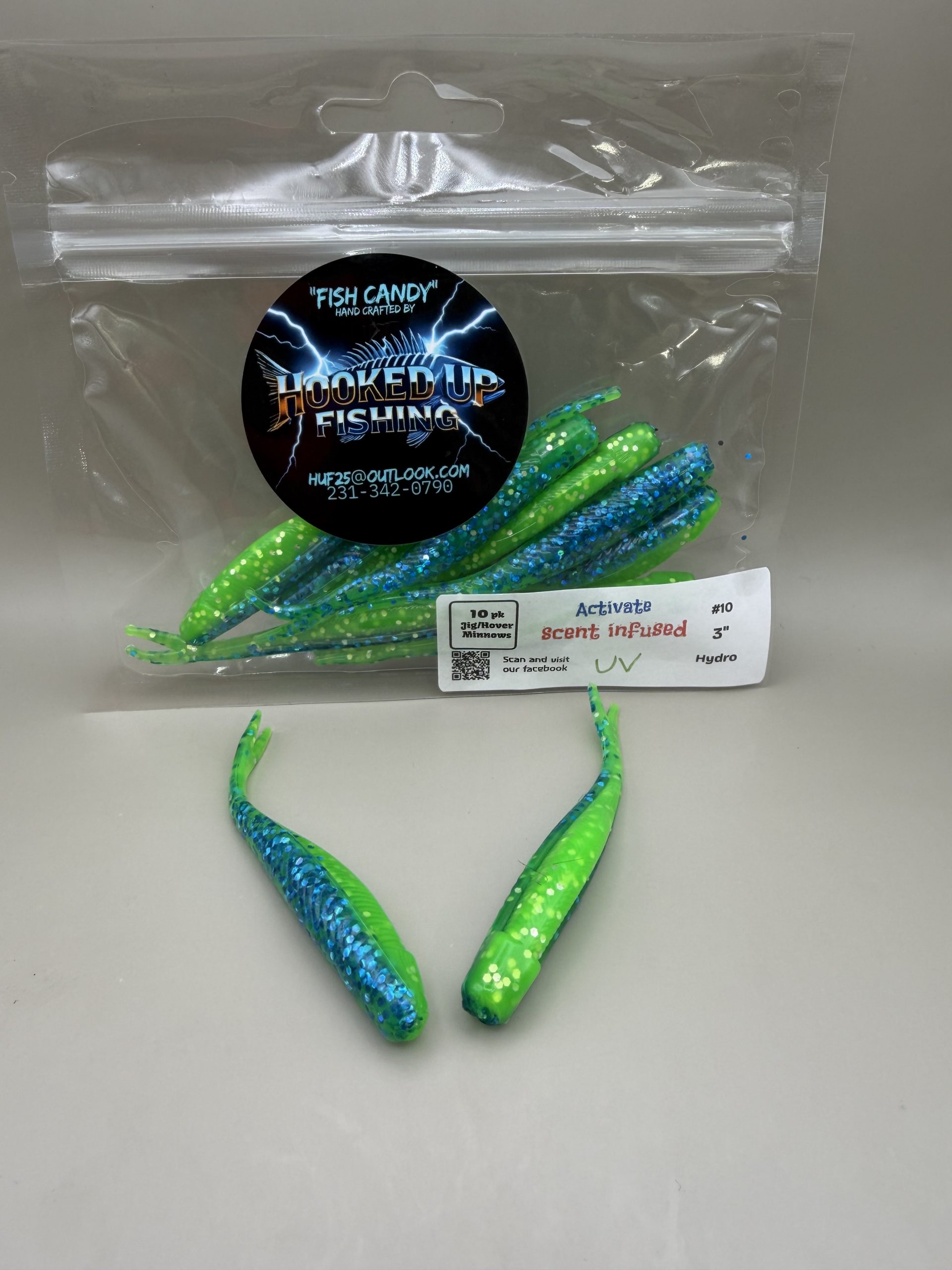 Tracer Shad 3" #10 Hydro